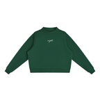 WOMEN MOCK-NECK CREW SWEATSHIRT 001