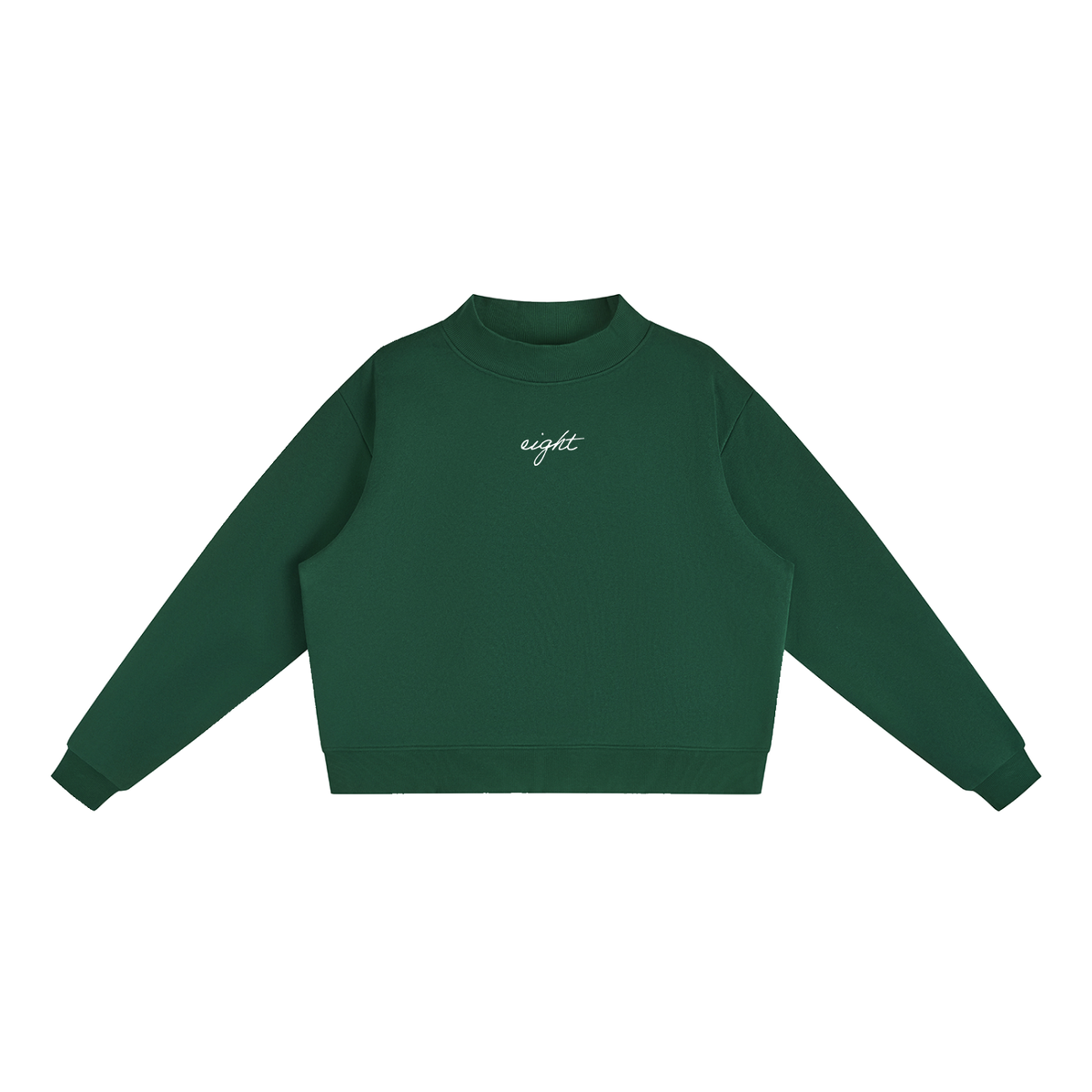 WOMEN MOCK-NECK CREW SWEATSHIRT 001