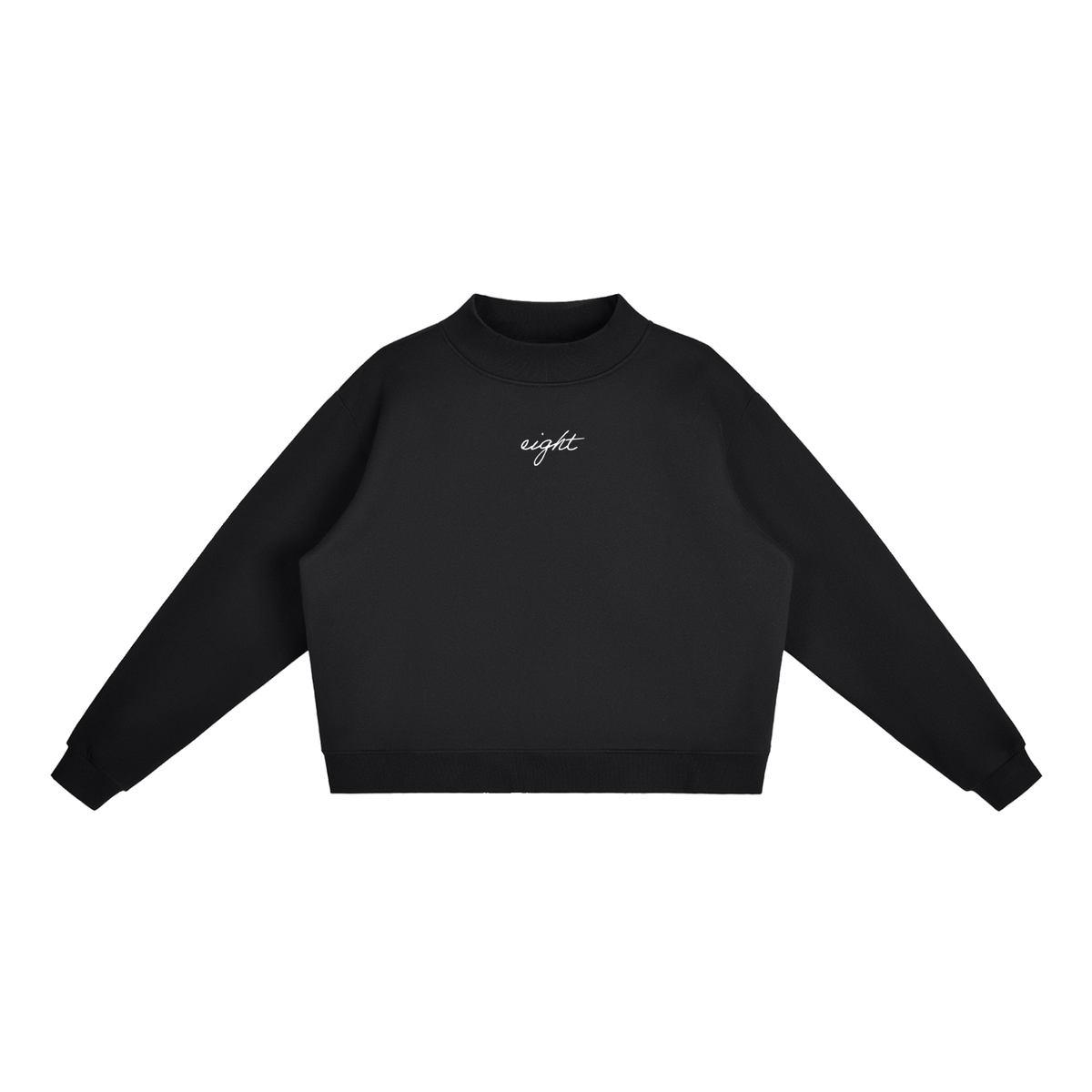 WOMEN MOCK-NECK CREW SWEATSHIRT 001