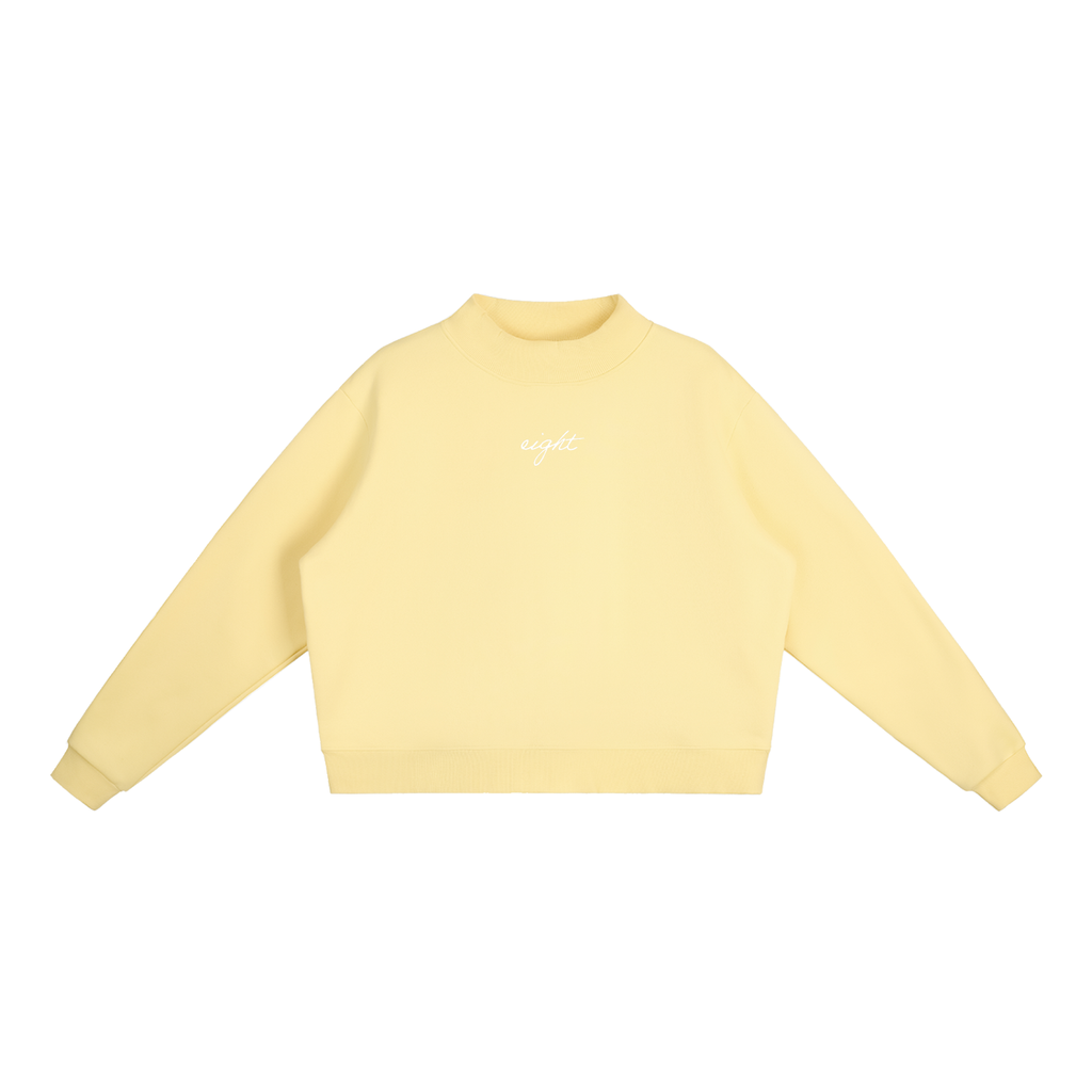 WOMEN MOCK-NECK CREW SWEATSHIRT 001