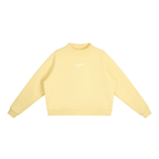 WOMEN MOCK-NECK CREW SWEATSHIRT 001